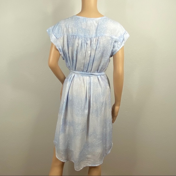 Cloth & Stone Button Down V neck Dress size M - Picture 7 of 16